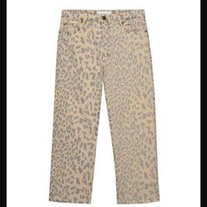 THE GREAT Wayne Jean in Vintage Leopard NWT Sz 27